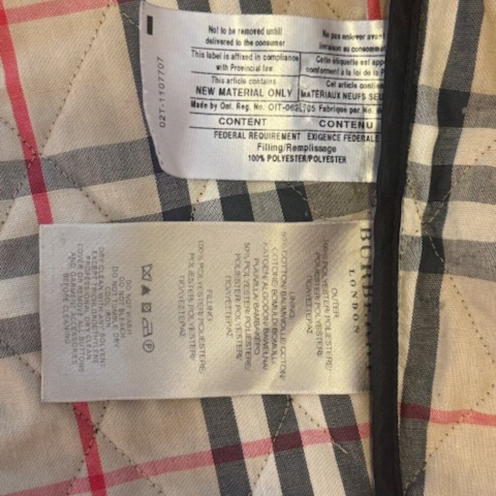 BURBERRY House Check Pattern Utility Jacket - Picture 5 of 7